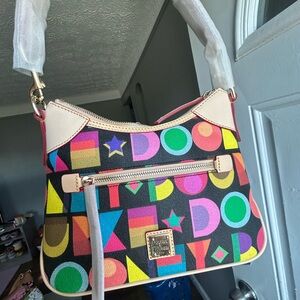 Dooney & Bourke art deco hobo